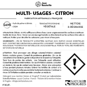[CE0525] Contre étiquette - Nettoyant Multi usages - Citron