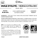 [CE0040] Contre étiquette - Huile d'Olive Vierge Extra - AOP Messara Crètes - Bio