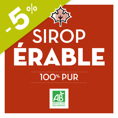 Sirop d'érable - Bio - BIB 5L