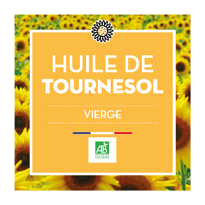 Huile de Tournesol Vierge - Bio - BIB10