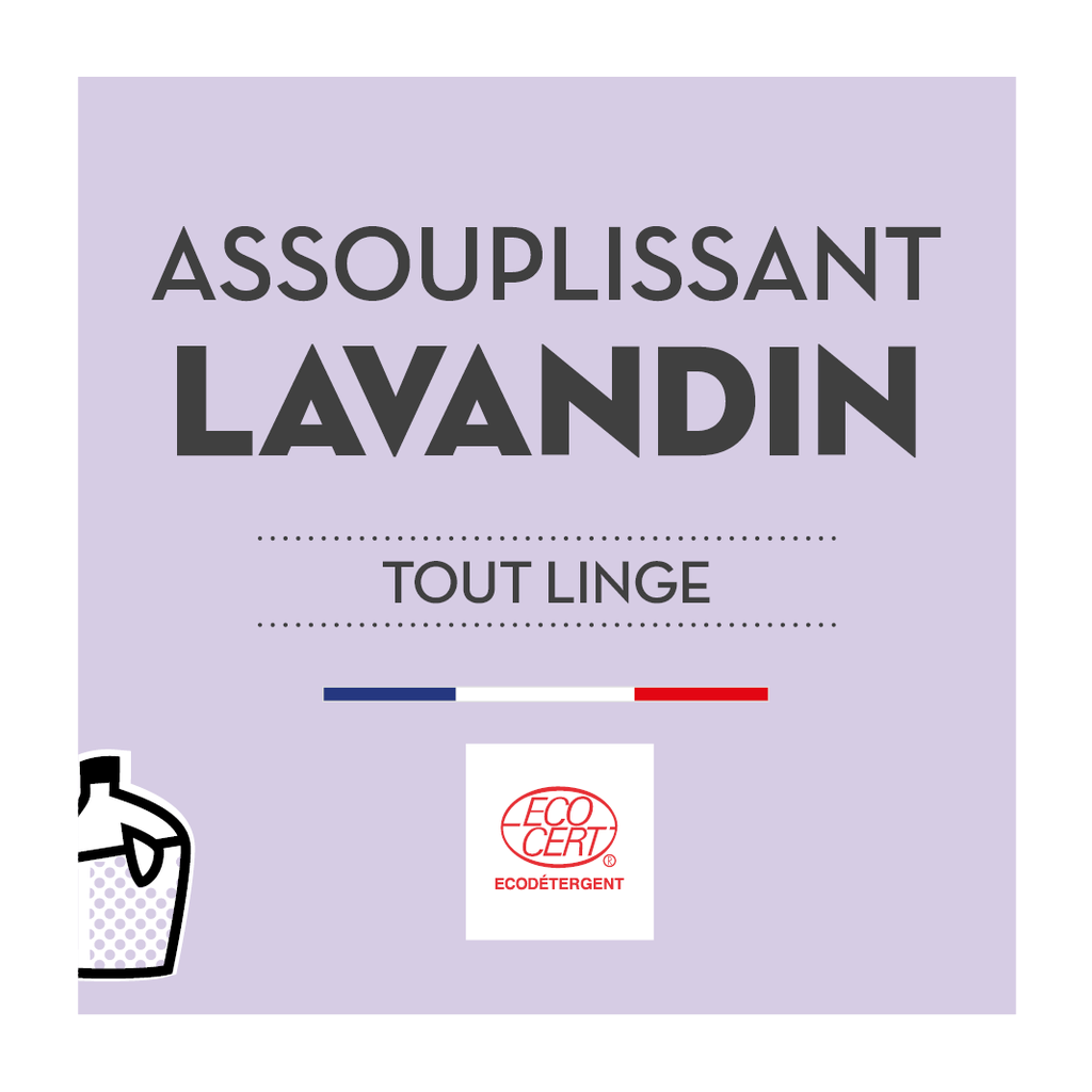 Assouplissant tout linge lavandin - BIB10L - Eco Detergent