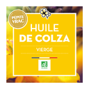 [JB0069BIB10] Huile de Colza Vierge FR - Bio - BIB 10L