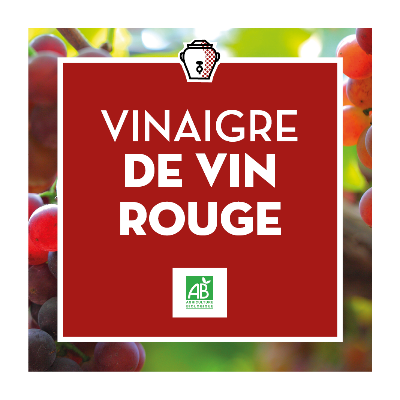 Vinaigre de Vin Rouge 6% - Bio - BIB 10L