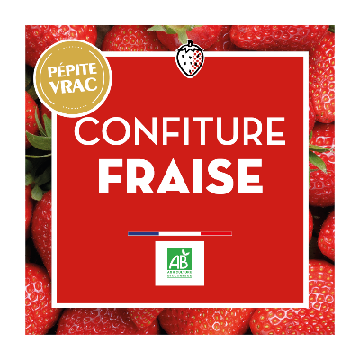 Confiture Fraise Bio - BIB5KG