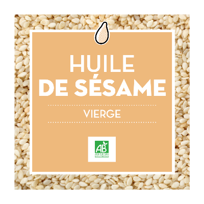 Huile de Sésame Vierge - Bio - BIB5L