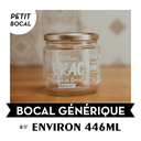 [G490VS-36] Carton de 36 bocaux env. 446ml - &quot;Le principal dans mon bocal&quot; - Petit format