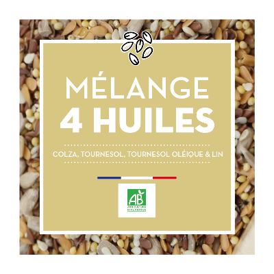 Mélange 4 Huiles - Bio - BIB 10L