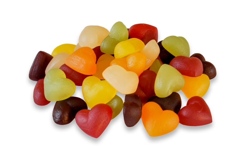 Bonbons Veggie Hearts - Bio - 5kg