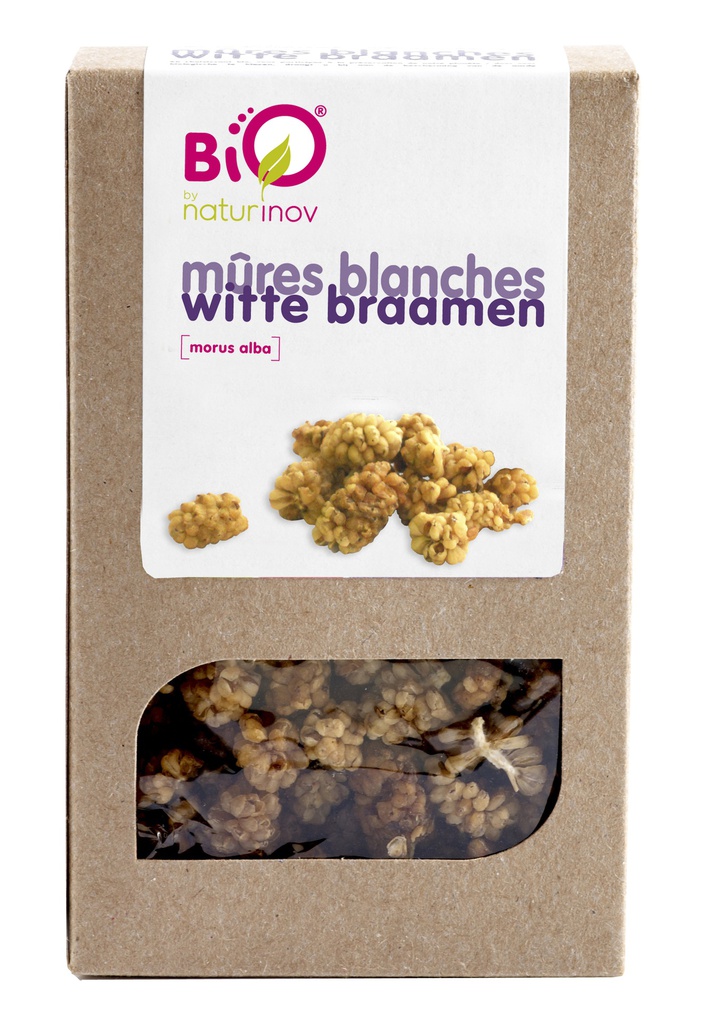 Mûres blanches séchées - Bio - (6 x 125gr)