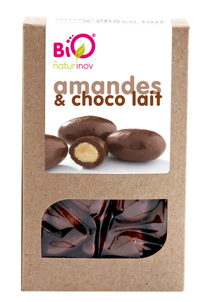 Amandes choco lait - Bio - (6 x 200gr)