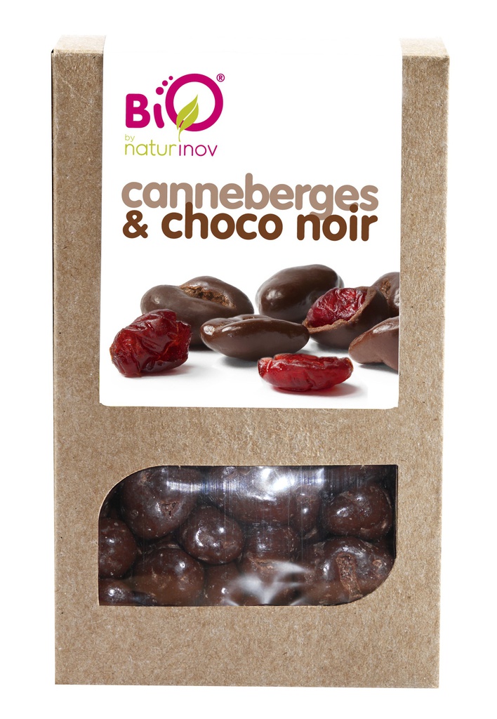 Canneberges choco noir - Bio - (6 x 200gr)