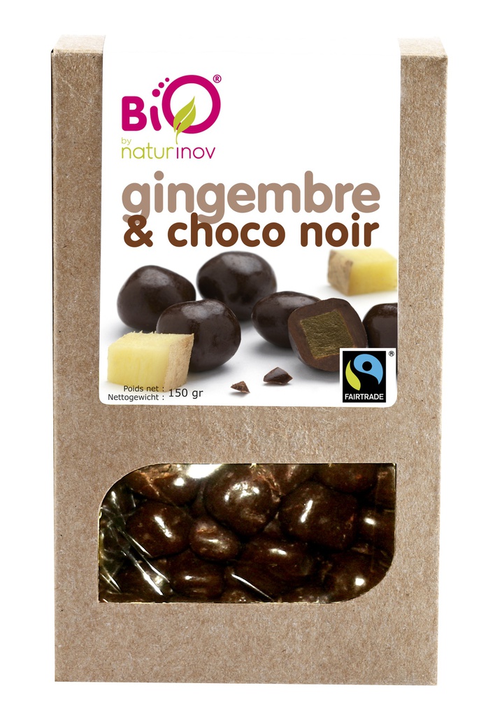 Gingembre choco noir - Bio - (6 x 150gr)