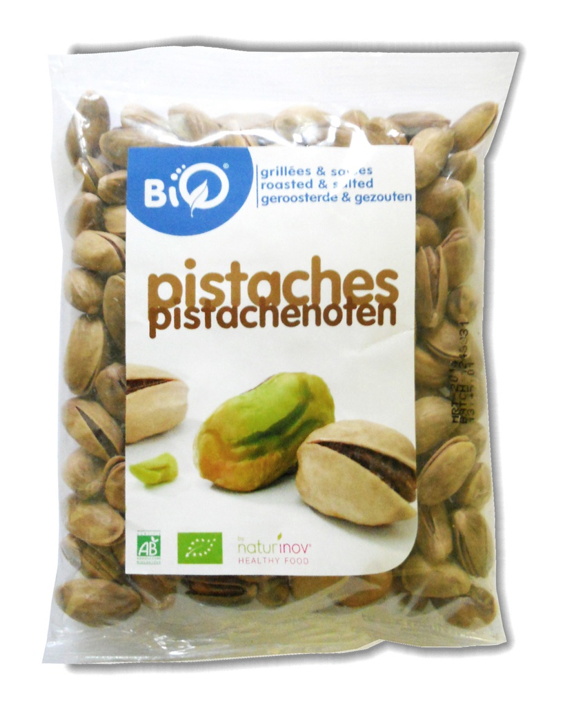 Présentoir Pistaches grillées salées - Bio - (7 x 150gr)