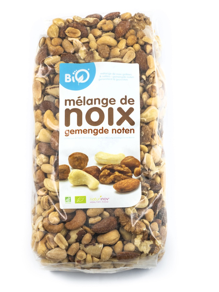 Mix noix grillées salées - Bio - (4 x 1kg)