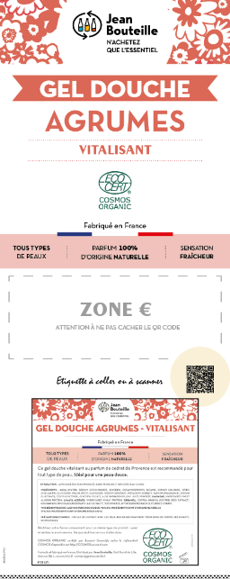 ILV - Gel Douche Vitalisant - Agrumes