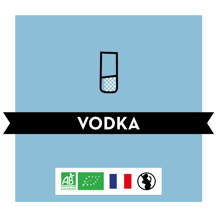 [JB0026BDN05] Vodka Biologique 40% - Bio - BIDON 5L