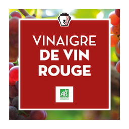 [JB0022BIB10] Vinaigre de Vin Rouge 6% - Bio - BIB 10L
