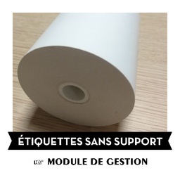 [ETI_SANS_SUPPORT] ETIQUETTE sans support 80x25mm - module mère - pour équipement GRAVITY