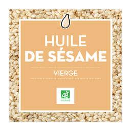 [JB0061BIB05] Huile de Sésame Vierge - Bio - BIB5L