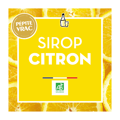 [JB0086BIB05] Sirop de Citron Bio - BIB 5L