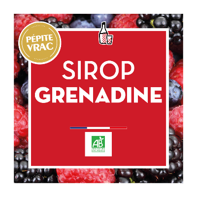 [JB0087BIB05] Sirop de Grenadine Bio - BIB 5L