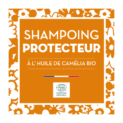 [JB0555BIB10] Shampoing Protecteur à l'huile de Camélia COSMOS ORGANIC - BIB10L