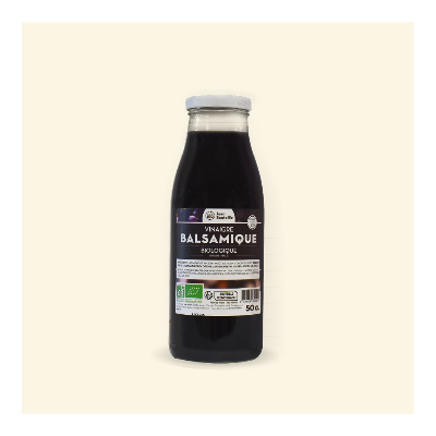 [JB0007BOUT050-12] Carton de 12 EcoRecharges - Vinaigre Balsamique - Densité 1.15 - BIO - 50cL