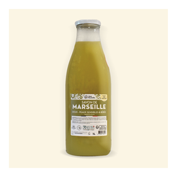 [JB0534BOUT100-6] Carton de 6 EcoRecharges - Savon traditionnel de Marseille - Bio - 1L