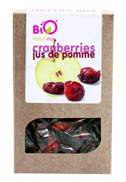 [VC159] Canneberges au jus de pomme - Bio - (6 x 200gr)