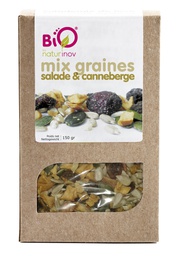 [VC587] Mixgraines salade cranberries - Bio - (6 x 150gr)