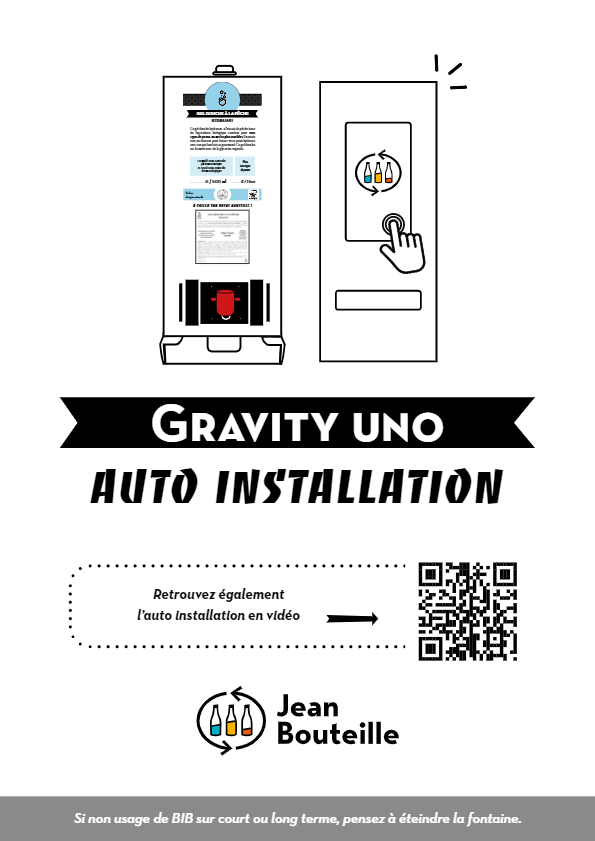 Gravity Uno - Notice d'auto-installation